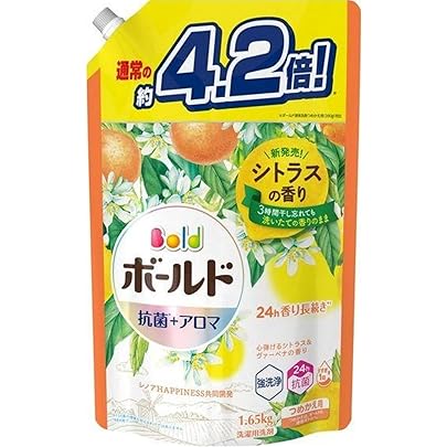 Amazon | ボールド ジェル シトラス&ヴァーベナ 詰め替え 超特大 760g